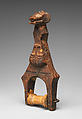 Heddle Pulley, Wood, Baule peoples