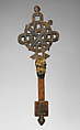 Hand Cross (mäsqäl), Wood, Amhara or Tigrinya peoples