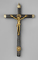 Crucifix, Wood, brass, Kongo peoples