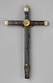 Crucifix, Wood, brass, Kongo peoples