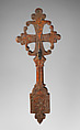 Hand Cross (mäsqäl qǝddase or yäǝṭan), Wood, Tigray region
