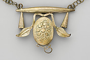 Necklace: Pendant (?), Silver, Fon peoples