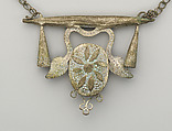 Necklace: Pendant (?), Silver, Fon peoples