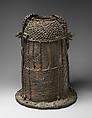 Head of an Oba, Brass, iron, Edo peoples