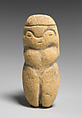 Standing Ceramic Female Figure, Ceramic, Valdivia