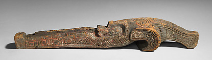 Architectural Ornament (Singa), Wood, paint, Toba Batak people