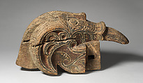 Singa (architectural ornament), Toba Batak artist, Wood, Toba Batak people