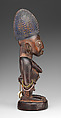 Twin Figure: Female (Ibeji), Wood, nails, camwood powder, Yoruba peoples