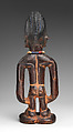 Twin Figure: Male (Ibeji), Wood, beads, nail, Yoruba peoples