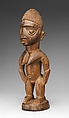 Twin Figure: Female (Ibeji), Wood, Yoruba peoples, Ijebu group