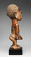Twin Figure: Male (Ibeji), Wood, glass beads, string, Yoruba peoples