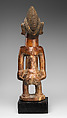Twin Figure: Male (Ibeji), Wood, glass beads, string, Yoruba peoples