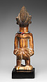 Twin Figure: Male (Ibeji), Wood, glass beads, string, Yoruba peoples