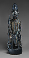 Equestrian figure for an Erinlẹ̀ shrine, Maku (-1915) or Toibo (-1937), Wood, paint, Yoruba peoples
