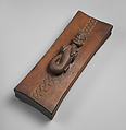 Ceremonial box, Owo-Yoruba artist, Wood, Owo-Yoruba peoples