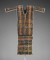 Embroidered Man's Tunic, Cotton, dye, Fulani peoples, Wodaabe group