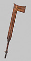 Staff, Dengese artist, Wood, Dengese peoples