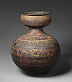 Vessel, Terracotta, pigment, Nupe peoples