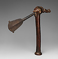Ceremonial Axe (Khaandu), Iron, wood, Yaka peoples