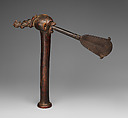 Ceremonial Axe (Khaandu), Iron, wood, Yaka peoples
