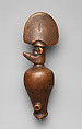 Figurative Whistle (Ndemba), Wood, Yaka peoples
