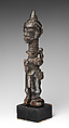 Bwanga bwa bwimpe (female power figure), Luluwa artist and mpaka manga (ritual specialist), Wood, Luluwa peoples