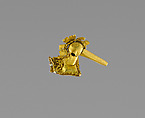 Bird ornament, Frías artist(s), Gold, Moche (?)