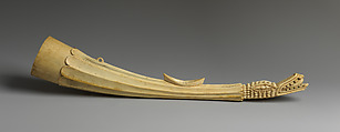 Oliphant (side-blown horn), Temne or Bullom artist(s), Ivory, Temne or Bullom