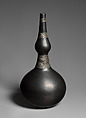 Ensumbi (bottle), Nyoro or Ganda artist, Clay, Buganda Kingdom