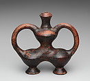 Figurative vessel, Teke or Lari artist, Clay, Teke or Lari peoples