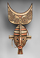 Mask: Crescent-Moon (Karou), Wood, pigment, fiber, Marka-Dafing peoples