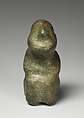 Human figure, seated, Mezcala artist(s), Stone, Guerrero 