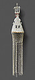 Adenla (beaded crown), Yoruba bead artist, Glass beads, thread, cloth, mixed media offerings, Yoruba peoples