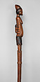 Staff with mother and child, Master of the Baboon Finial, Wood, Tsonga people