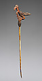 Lime Spatula, Cassowary bone, fiber, Angoram people