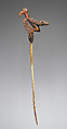 Lime Spatula, Cassowary bone, fiber, Angoram people
