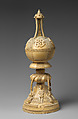 Lidded saltcellar, Temne or Bullom artist(s), Ivory, Temne or Bullom