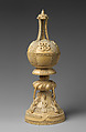Lidded saltcellar, Temne or Bullom artist(s), Ivory, Temne or Bullom