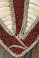 Pectoral Ornament, Pig tusks, nassa shells, seeds, fiber, resin, North coast, Aitape region