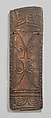Shield, Subiyongim, Wood, fiber, paint, Mountain Ok people