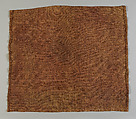 Prestige Panel, Ngeende-Kuba or Ngongo artist, Raffia palm fiber, natural dyes, Kuba peoples, Ngeende or Ngongo group