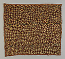 Prestige Panel, Shoowa-Kuba artist, Raffia palm fiber, Kuba peoples, Shoowa group