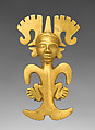 Figure pendant, International or Initial Style artist(s), Gold, International Style