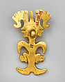 Figure pendant, International or Initial Style artist(s), Gold, International Style