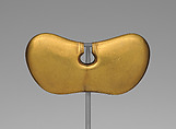 Nose Ornament, Gold alloy, Early Quimbaya