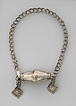 Arm Band: Pendants, Silver, Fon peoples