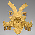 Headdress Ornament, Gold, Calima (Yotoco)