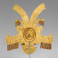 Headdress Ornament, Gold, Calima (Yotoco)