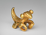 Animal pendant, Gold, Central American Isthmus