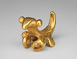 Animal pendant, Gold, Central American Isthmus